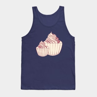 Sweet dessert Pop art Tank Top